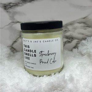 Strawberry Pound Cake Candle